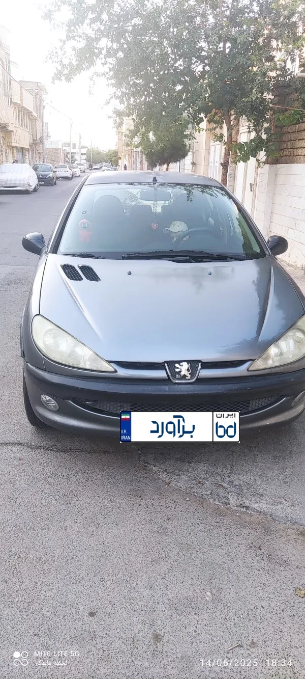 تصویر پژو 206 تیپ 2 1