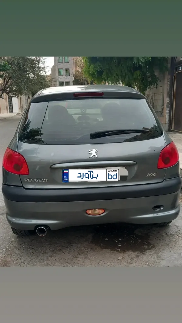 تصویر پژو 206 تیپ 2 2