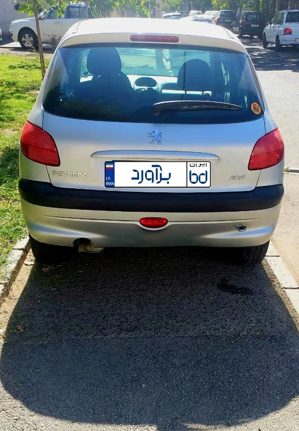 تصویر پژو 206 تیپ 2 5