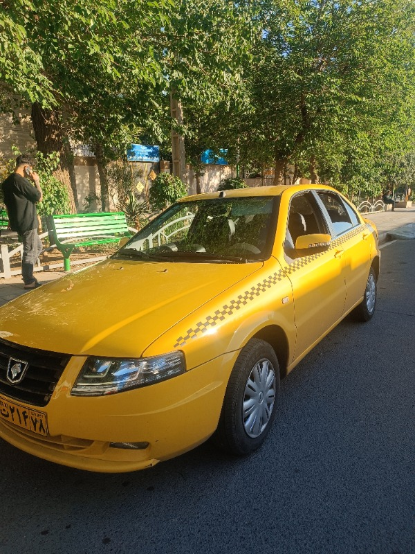 تصویر سمند سورن پلاس دوگانه تاکسی 1