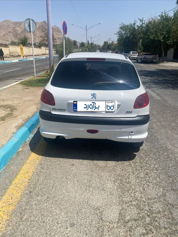 تصویر پژو 206 تیپ 2 1