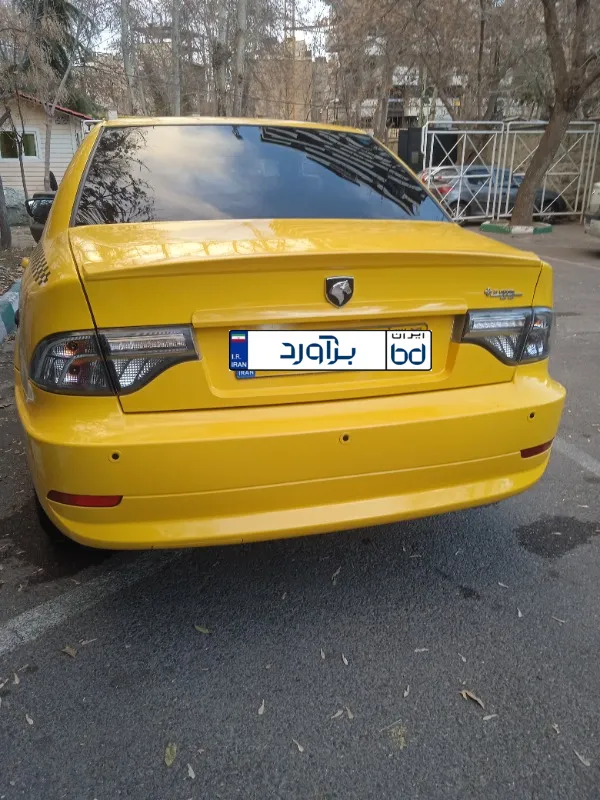 تصویر سمند سورن پلاس دوگانه تاکسی 5