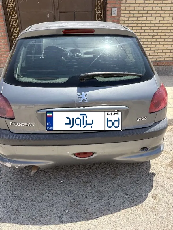 تصویر پژو 206 تیپ 2 3