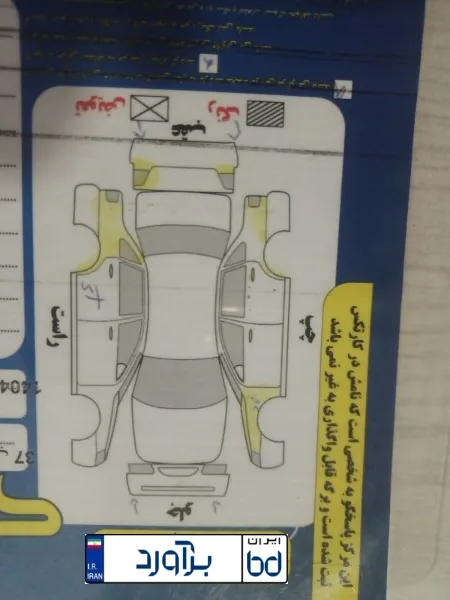 تصویر پژو 206 SD V10 دوگانه 1