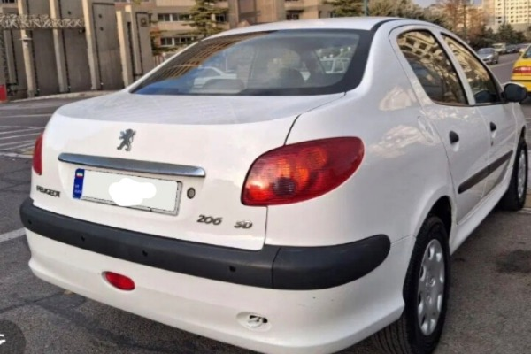 تصویر پژو 206 SD V8 1