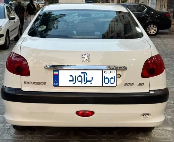 تصویر پژو 206 SD V8 2