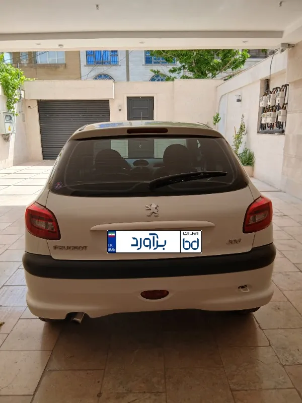 تصویر پژو 206 تیپ 2 1