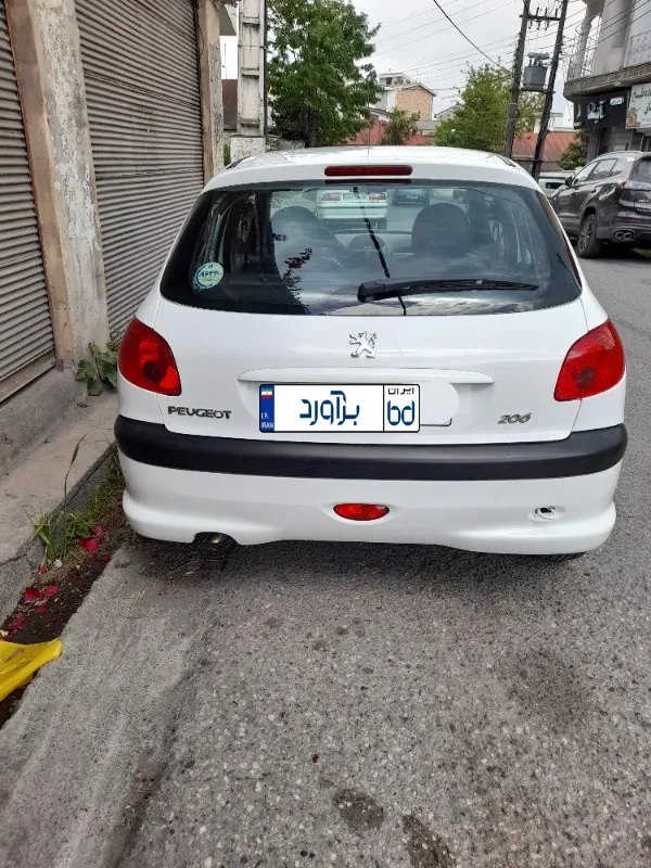 تصویر پژو 206 تیپ 2 1