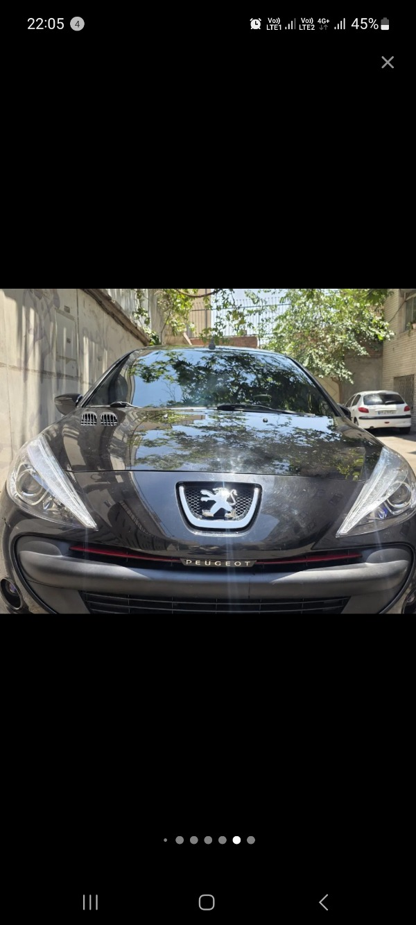 تصویر پژو 207 دنده ای TU5P 2