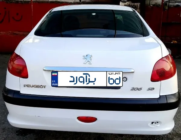 تصویر پژو 206 SD V8 2