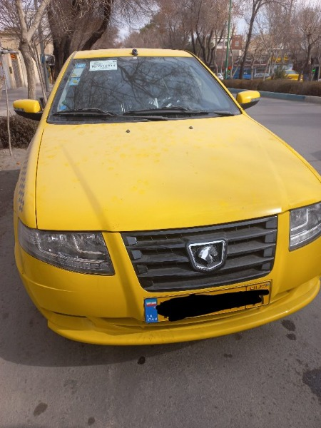 تصویر سمند سورن پلاس دوگانه تاکسی 2