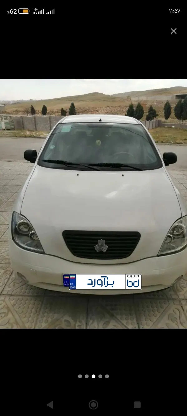 تصویر تیبا صندوقدار SX بنزینی 1