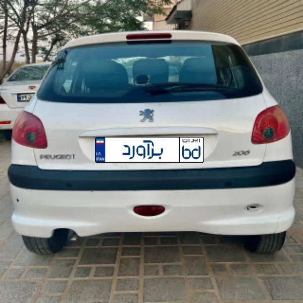 تصویر پژو 206 تیپ 5 4