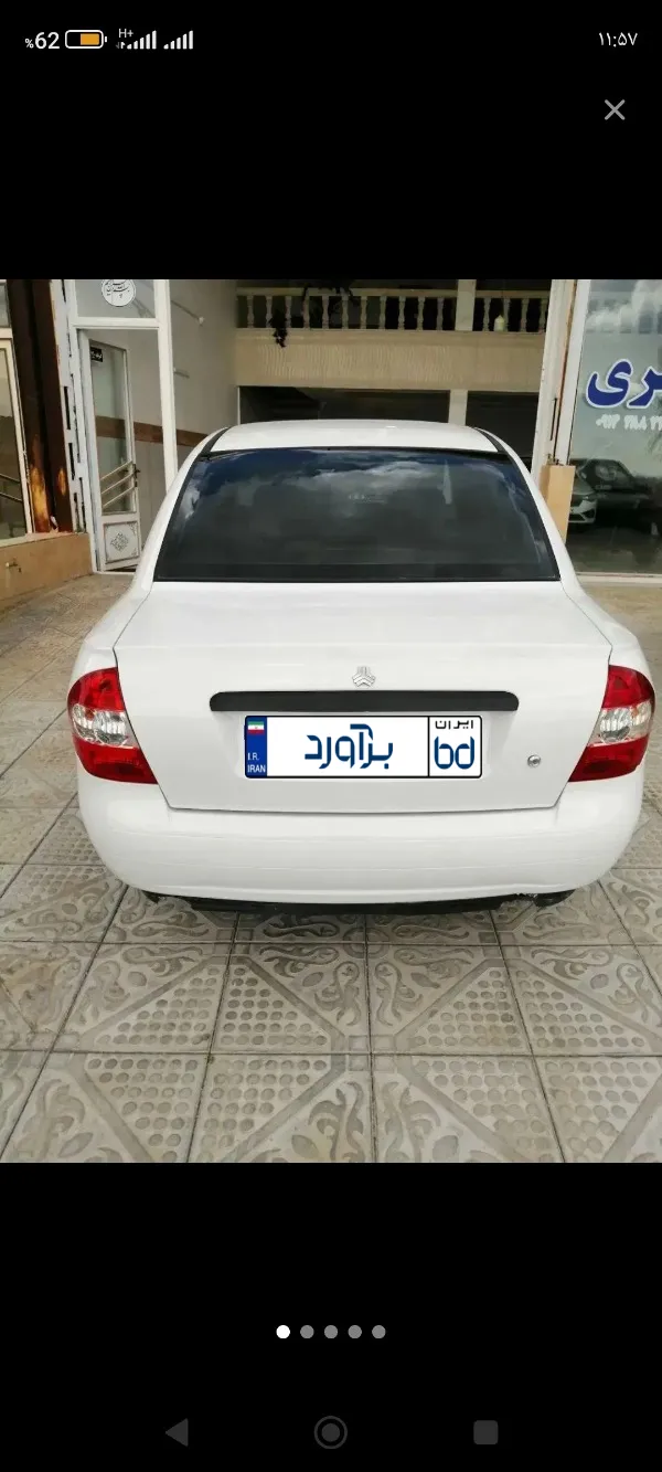 تصویر تیبا صندوقدار SX بنزینی 2