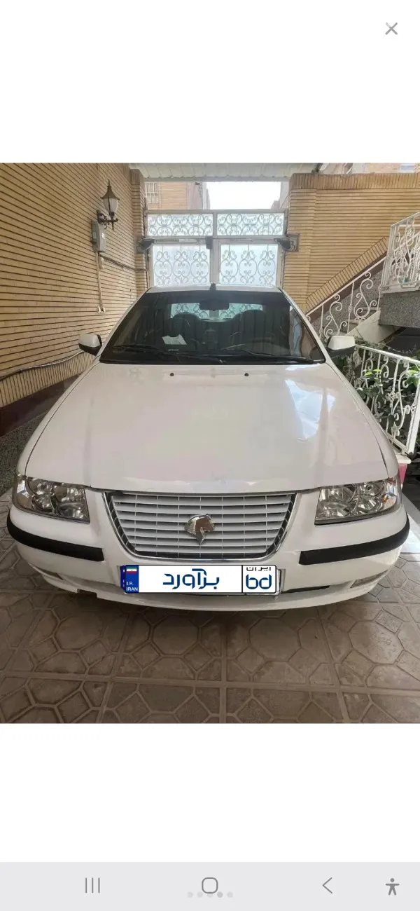 تصویر سمند EF7 بنزینی 1