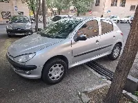 آگهی پژو 206 تیپ 2 موتور فرانسوی