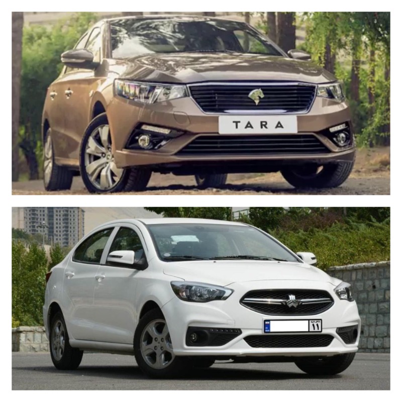 مقایسه تارا اتوماتیک V2 با شاهین اتوماتیک CVT