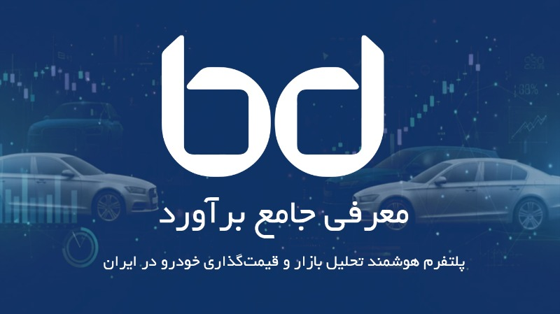معرفی برآورد؛ پلتفرم هوشمند تحلیل بازار و قیمت‌گذاری خودرو در ایران