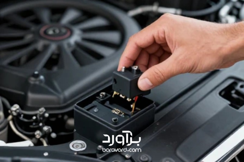 بررسی سطح آب رادیاتور خودرو و تاثیر کم بودن مایع خنک‌کننده بر روشن ماندن فن خودرو