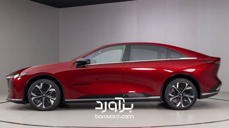 نما جانبی مزدا EZ-6 با سقف شیب دار