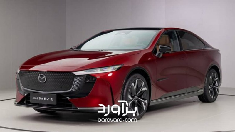 نمای جلو مزدا EZ-6 با طراحی خاص مزدا