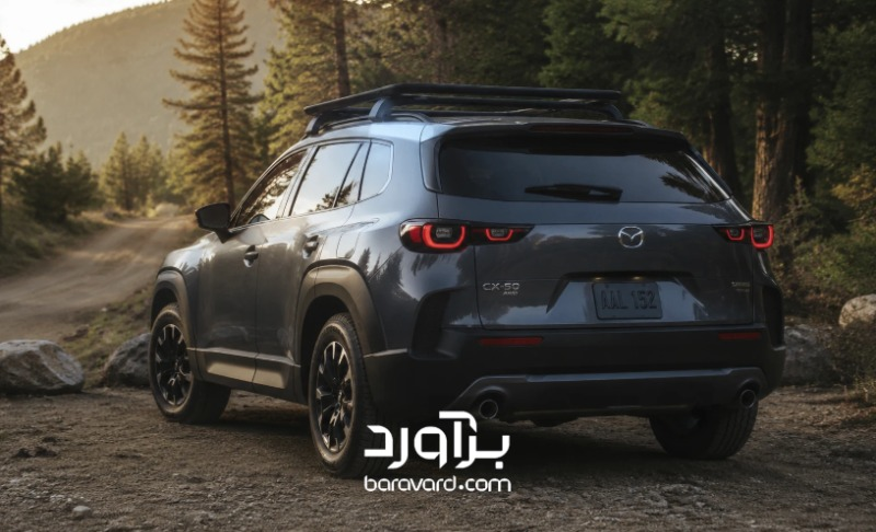 نمای عقب مزدا CX-50