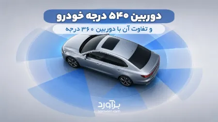 دوربین ۵۴۰ درجه خودرو چیست و چرا از دوربین ۳۶۰ درجه بهتر است؟